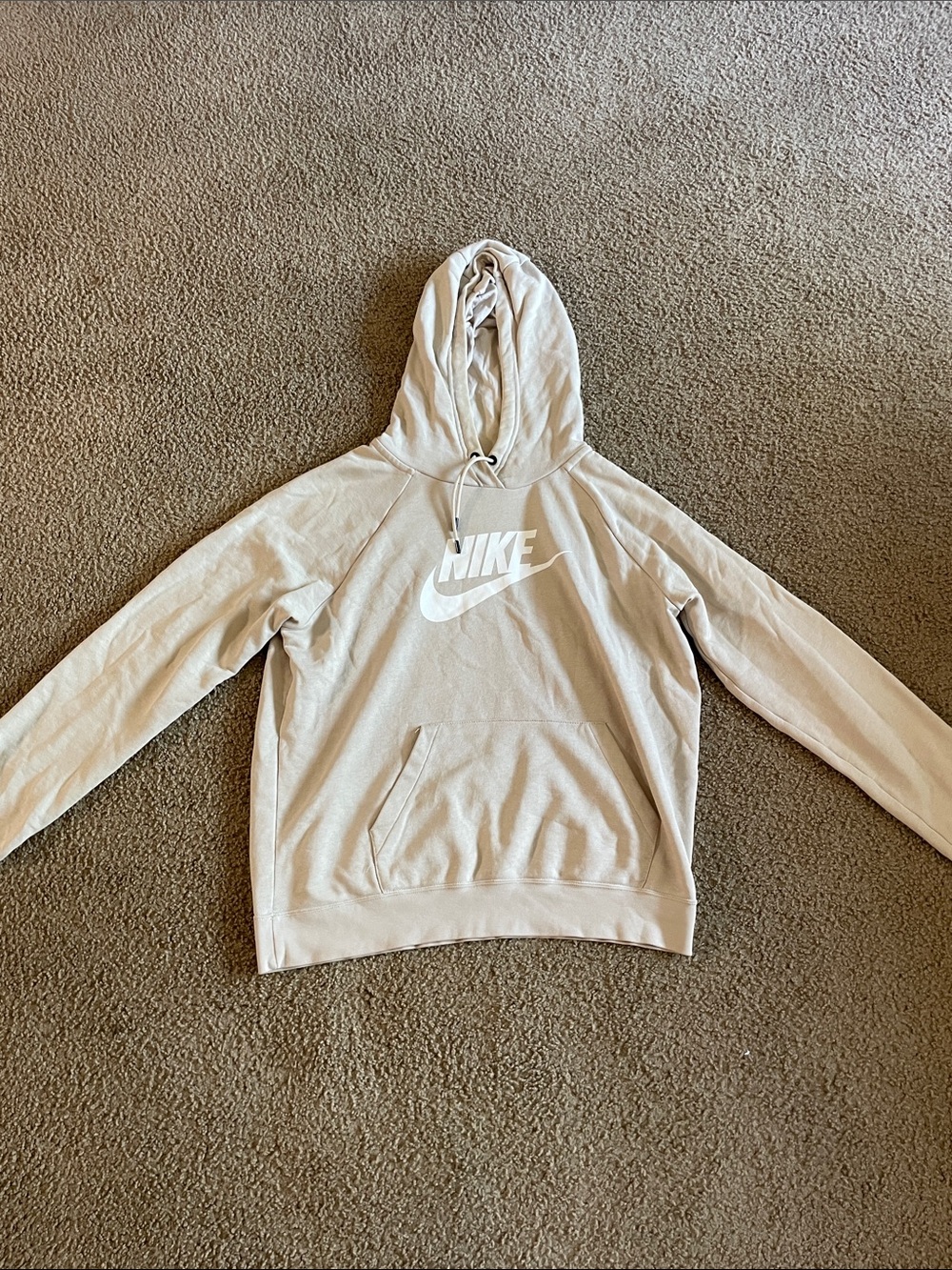 Nike Cream Logo Hoodie